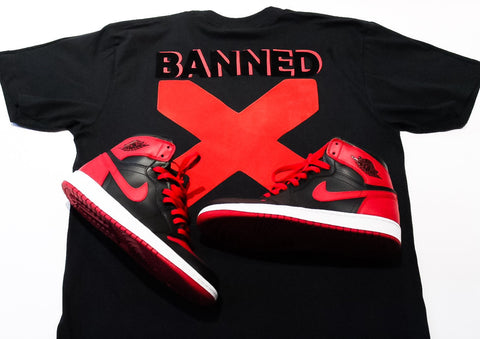 Foot-Balla T-Shirt "1985 "Banned" 1 Bred