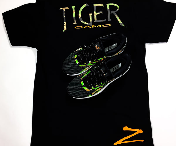 Foot Balla Atmos Tiger camouflage Z Tee “A.M.Zero