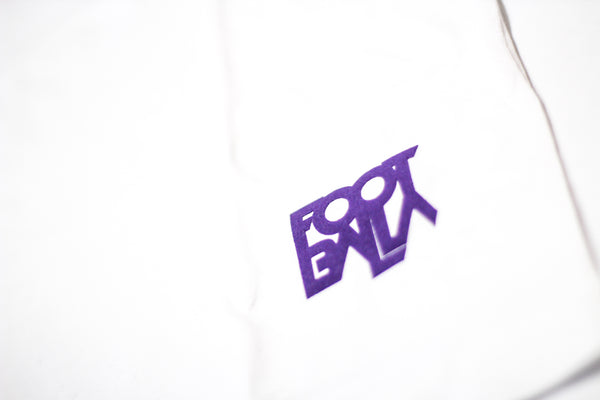 Foot-Balla T-Shirt - grey / purple - Mix n Match