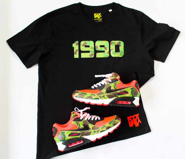 Foot-Balla T-Shirt 90 "DUCK CAMO " Pre order blk Tee