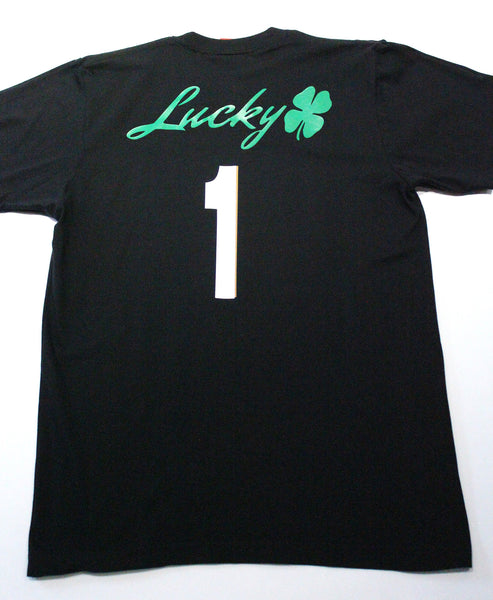 Foot-Balla T-Shirt "LUCKY GREEN" BLK