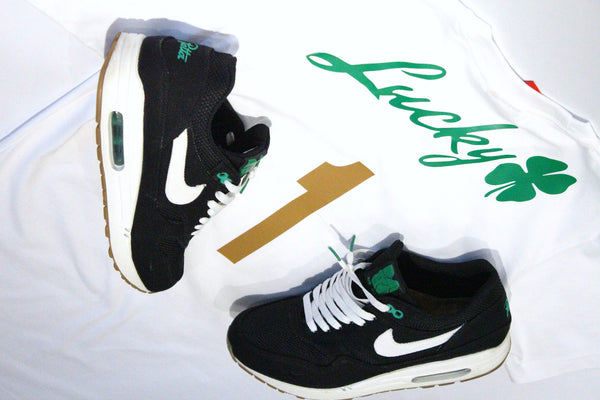 Foot-Balla T-Shirt "LUCKY GREEN" WHT