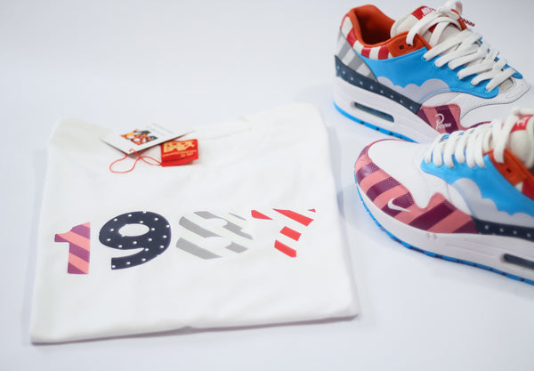 Foot-Balla Parra inspired print tee "PARRA FNF" Friends and family