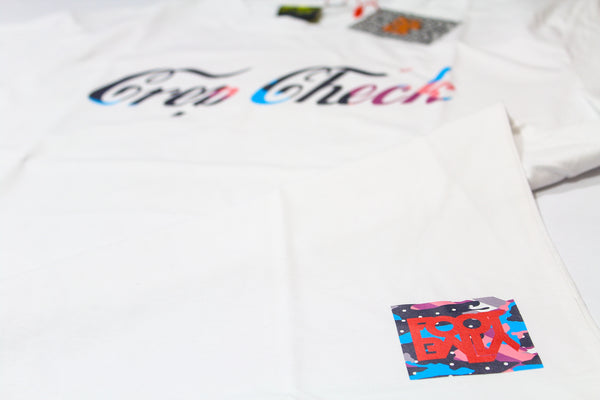 Foot-Balla Parra inspired print tee " Crep Check "