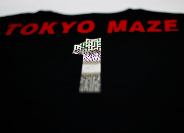 Foot-Balla Tokyo Maze Inspired Blk Tee